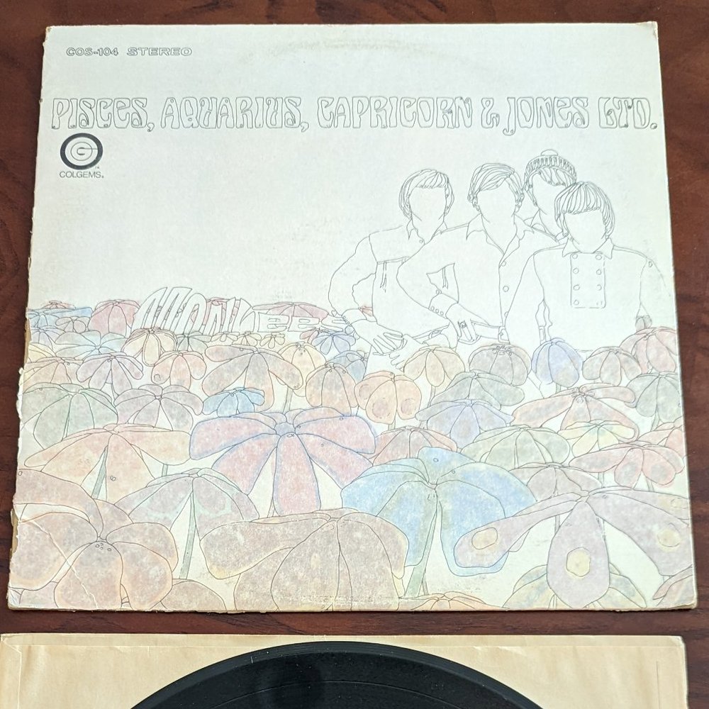 Vinyl Record The Monkees No Scratches Excellent Condition.